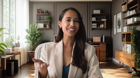 Formal Office Background for Zoom