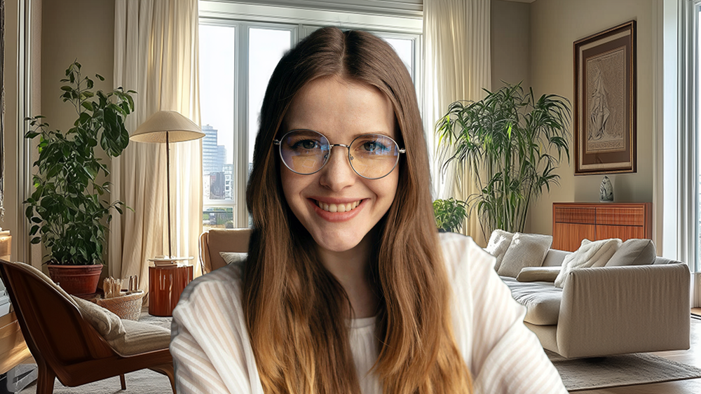 Simple Living Room Background For Zoom