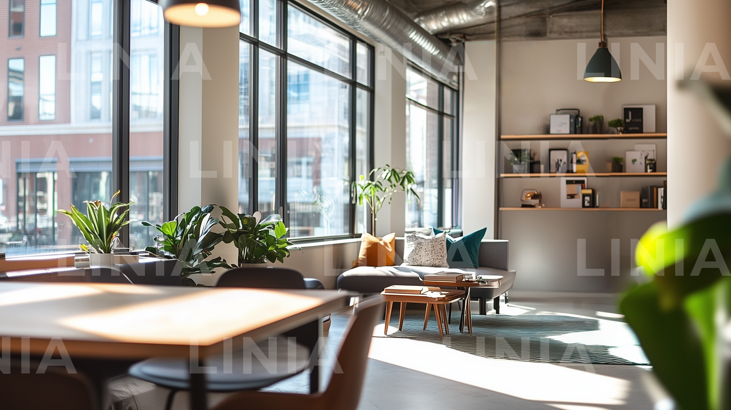 Coworking Space Zoom Background