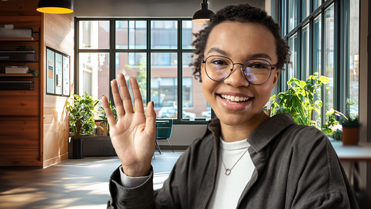 Coffee Shop Zoom Background