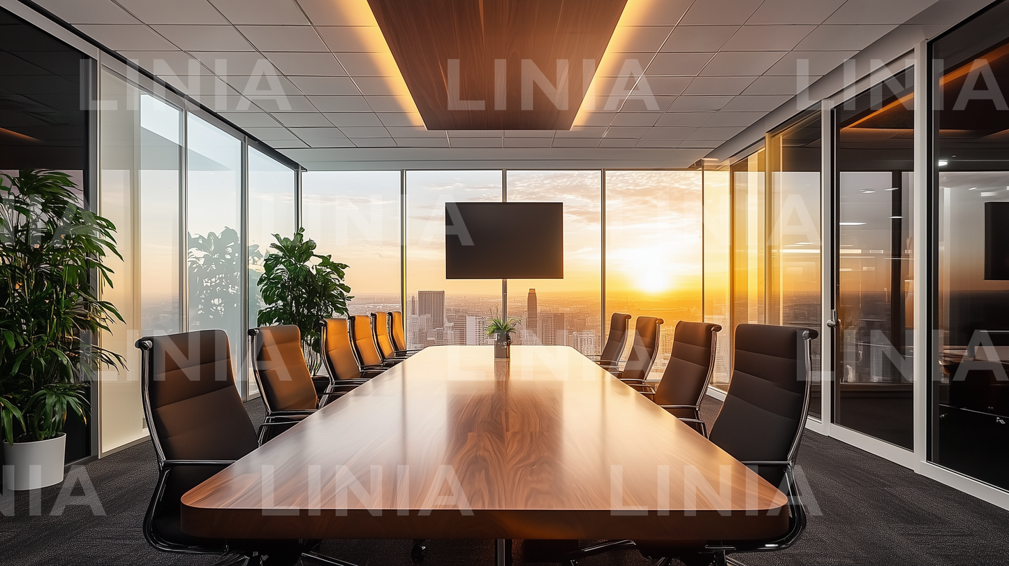 Virtual Background Conference Room