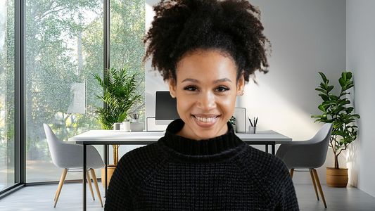 Home Office Background for Teams