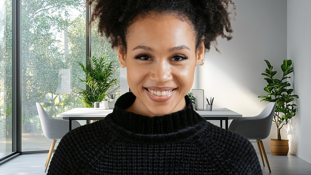 Home Office Background for Teams