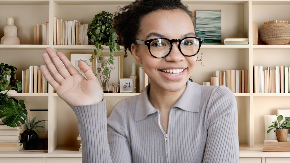 Shelves Background For Zoom