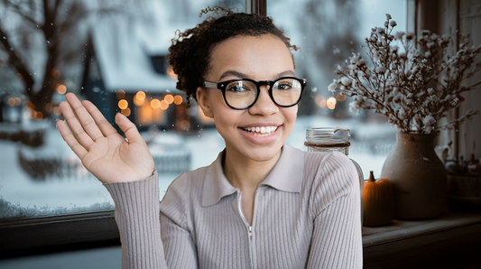 Winter Zoom Background