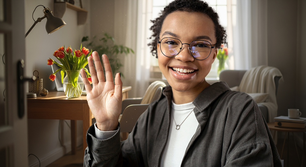 Tulips Zoom Background