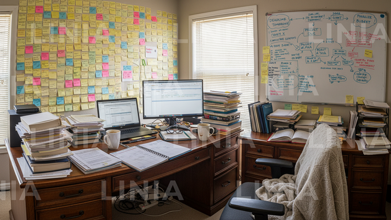 Funny Zoom Background: Managing More Than A Few To Do’s