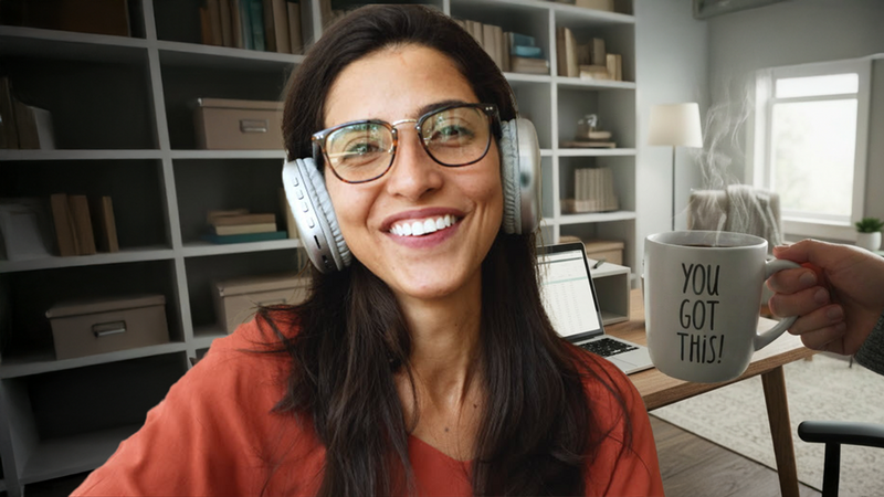 Funny Zoom Background: I Need More Coffee!