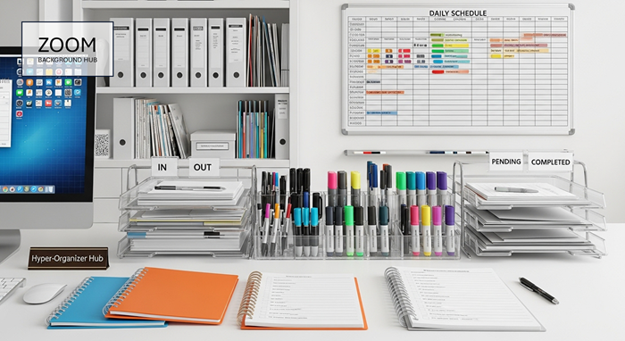 Perfect Organization Zoom Background