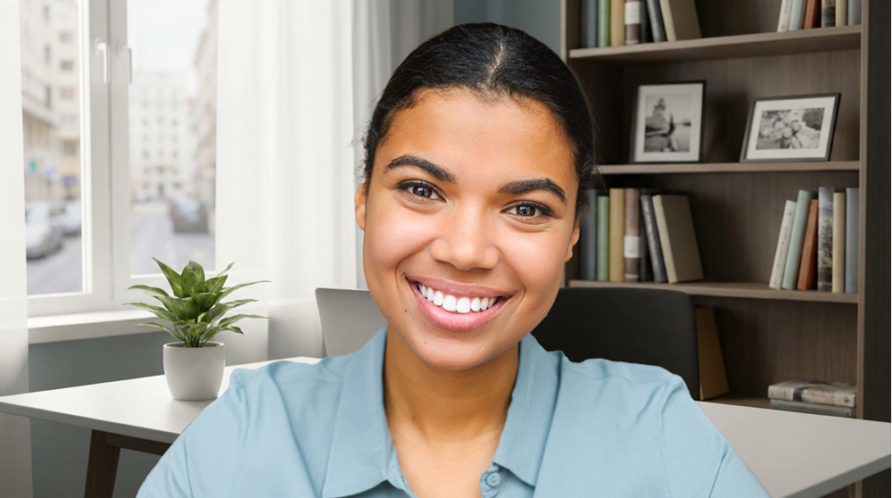 Simple Home Office Background