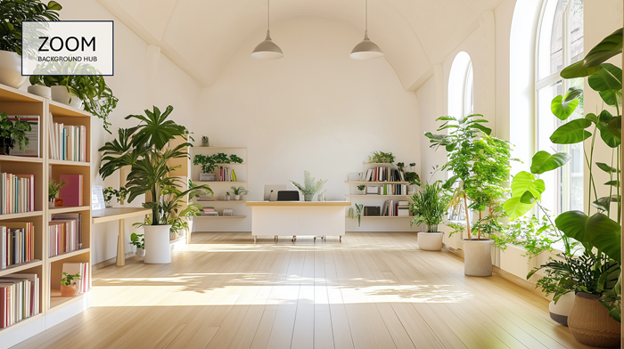 Microsoft Teams Background - Sunny Room