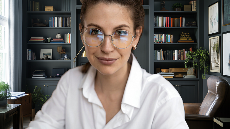 Executive Office Virtual Background