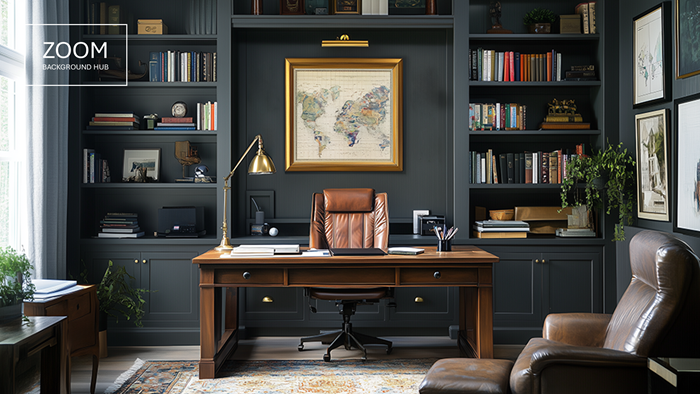 Executive Office Virtual Background