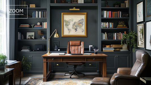 Executive Office Virtual Background