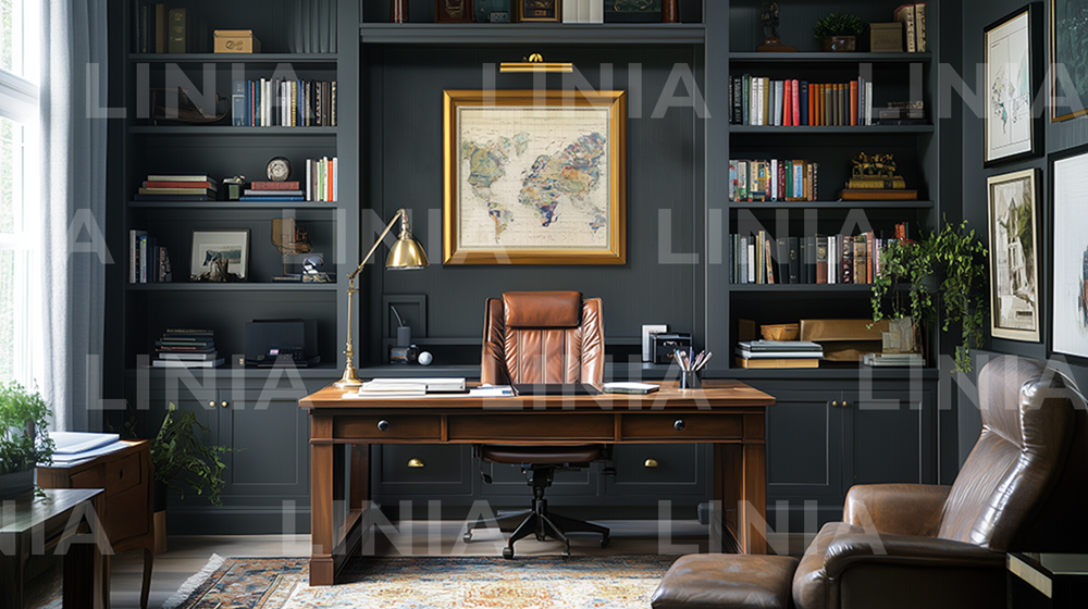 Executive Office Virtual Background