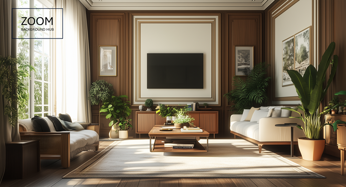 Living Room Virtual Background