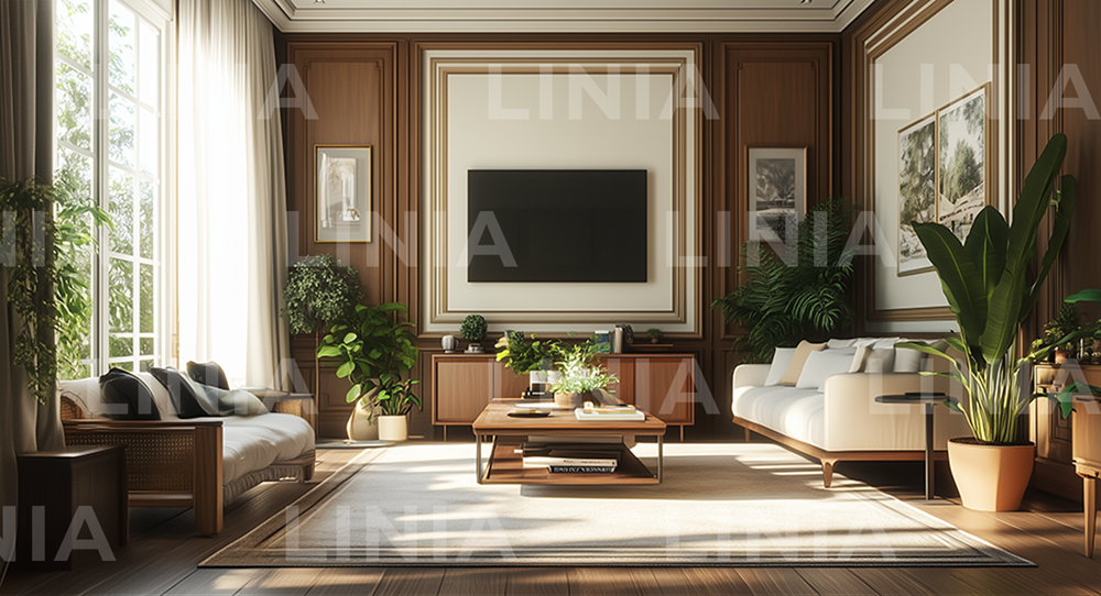 Living Room Background For Virtual Meetings