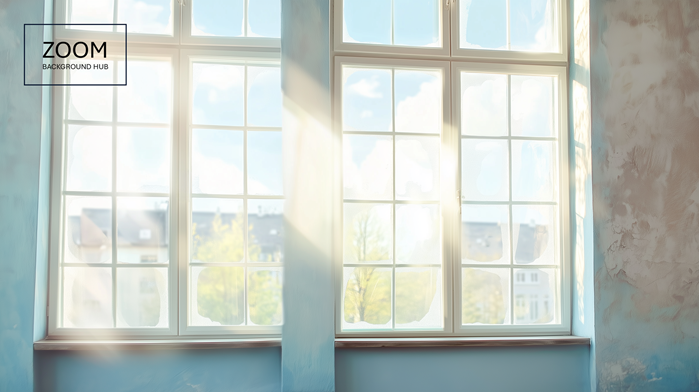 Bright Background For Zoom - With Window