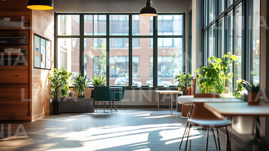 Coffee Shop Zoom Background