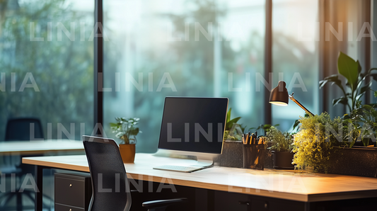 Modern Office Virtual Background