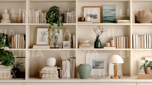 Shelves Background For Zoom