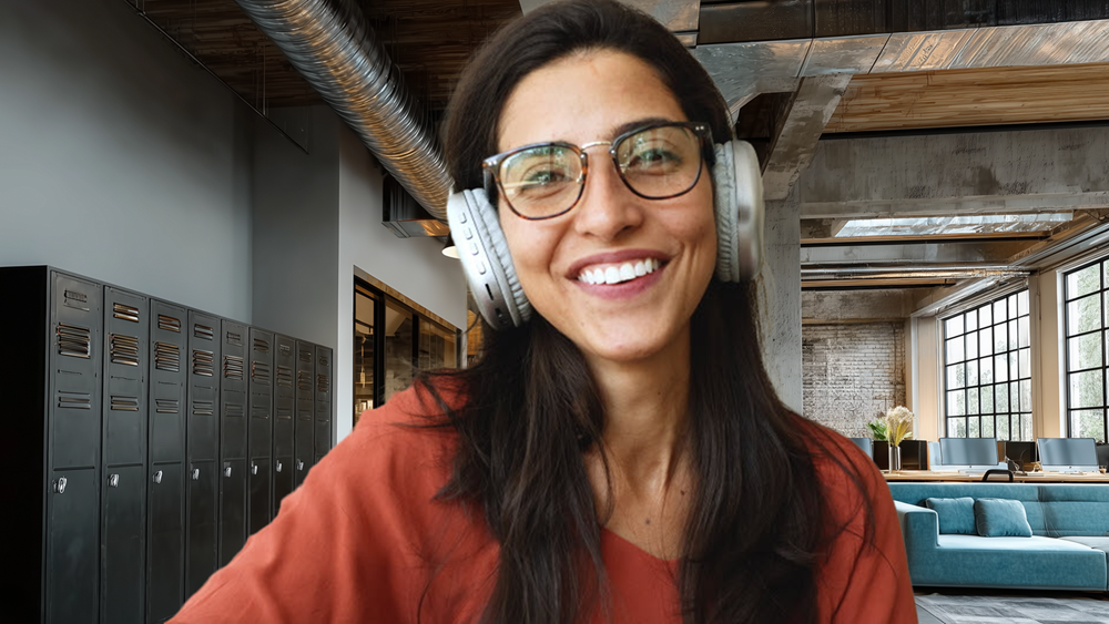 Modern Office Zoom Background