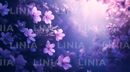 Purple Zoom Background