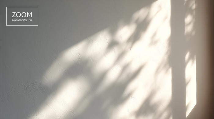 White Wall Background for Zoom