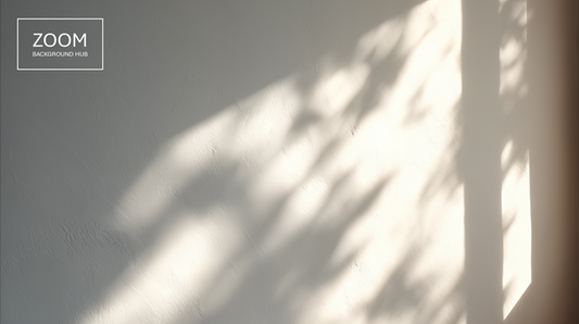 White Wall Background for Zoom