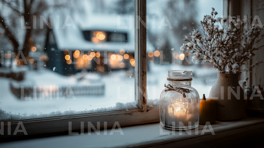 Winter Zoom Background