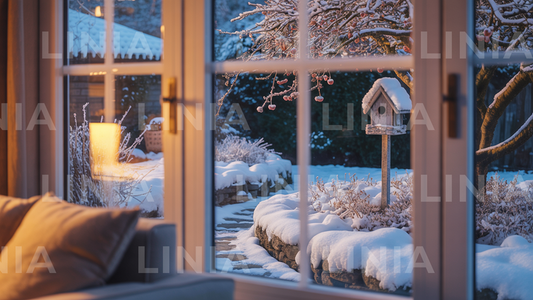 Winter Wonderland Zoom Background