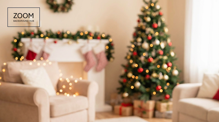 Christmas Zoom Background