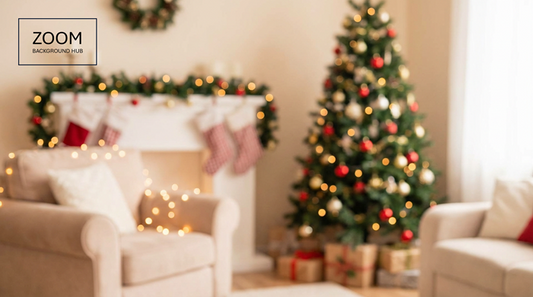 Christmas Zoom Background