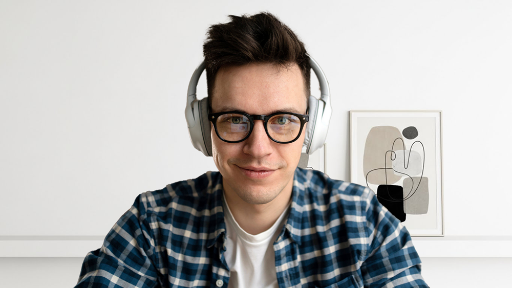 Modern Art Zoom Background