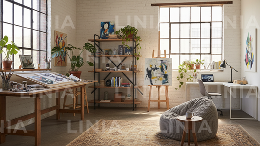 Art Studio Zoom Background