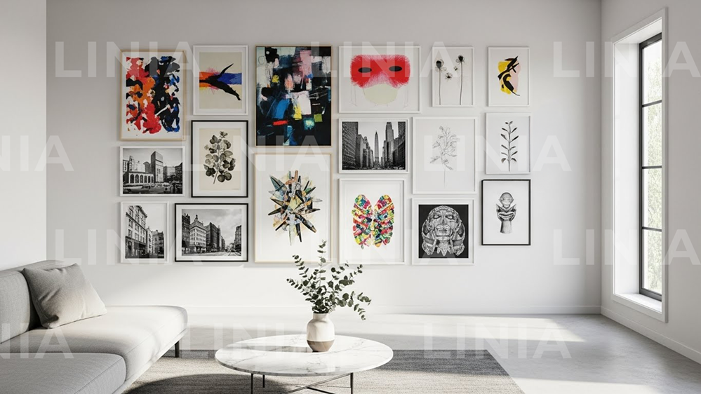 Gallery Wall Zoom Background