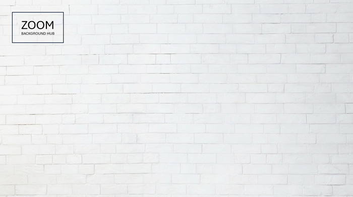 White Brick Wall Zoom Background