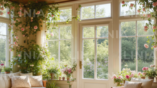 Spring Flowers Zoom Background