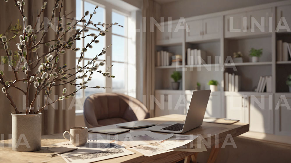 Subtle Spring Zoom Background