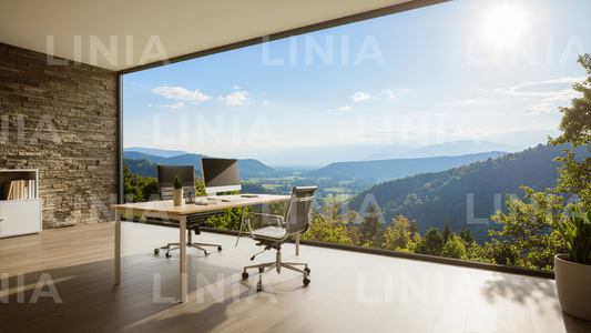 Mountain View Zoom Background