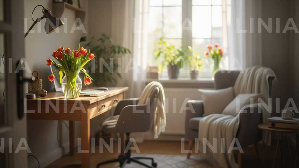 Tulips Zoom Background