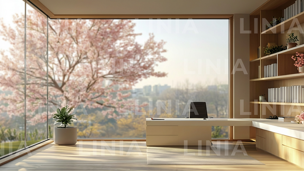 Zoom Background Spring