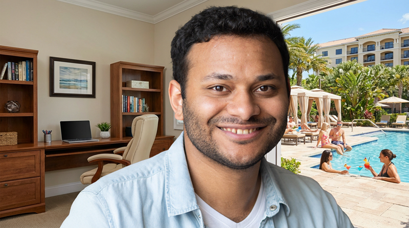 Funny Zoom Background: There’s a Party Outside!