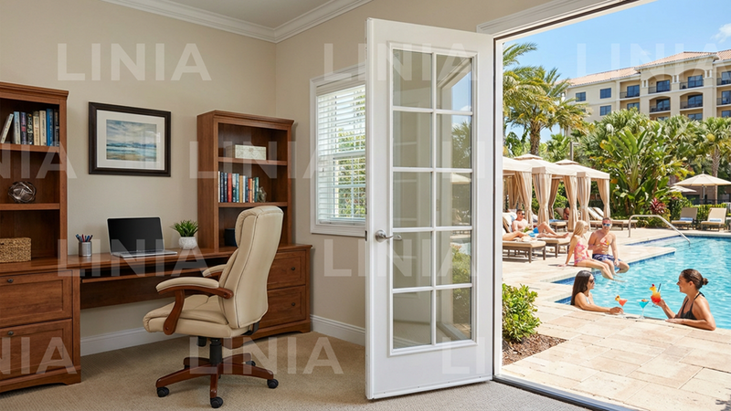 Funny Zoom Background: There’s a Party Outside!