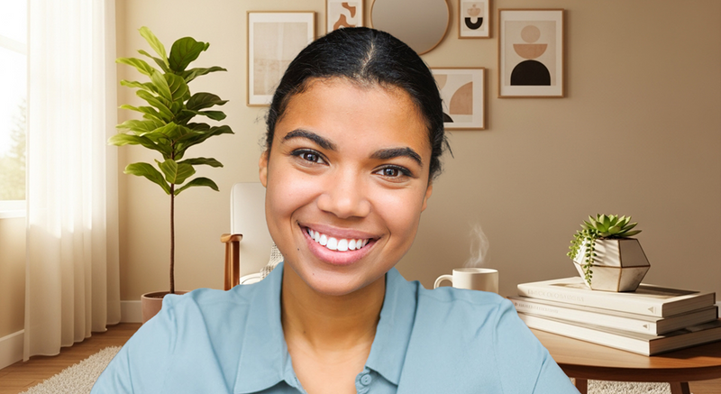 Aesthetic Zoom Background