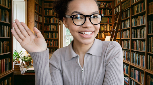 Books Zoom Background