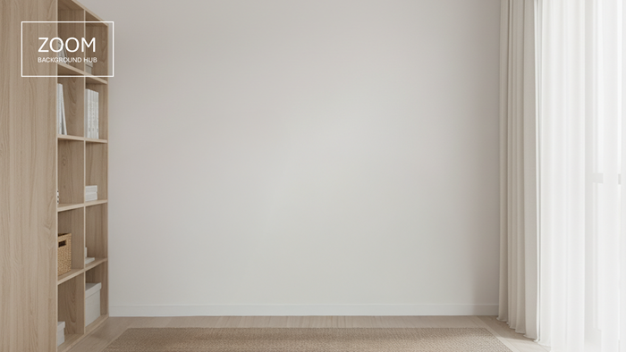 Minimal  Office Virtual Background