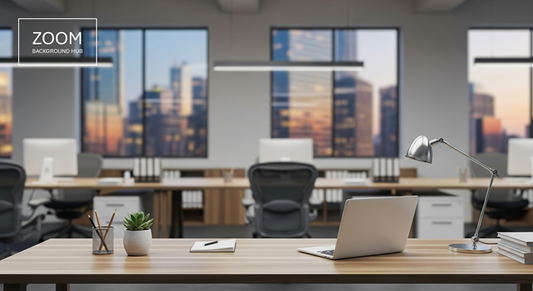 Business Office Virtual Background
