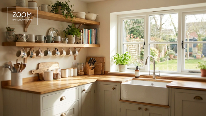 Kitchen Zoom Background