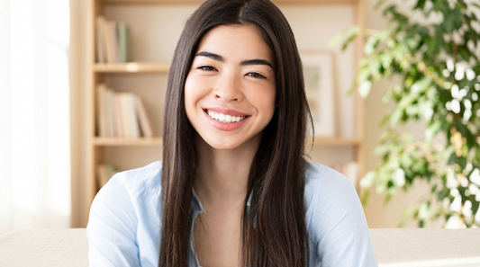 Office Zoom Background with Shelves